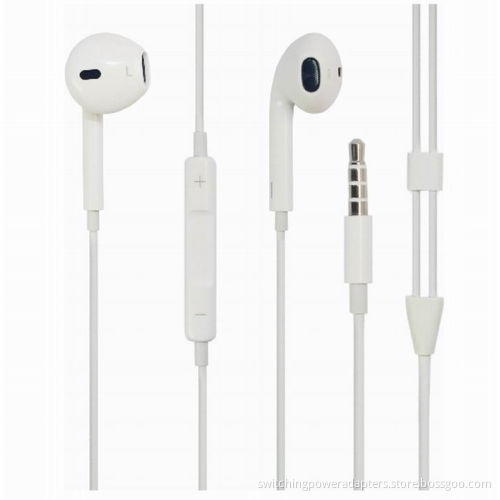 For Iphone 5 Genuine Apple Earphones In Ear Earbuds With Mic
